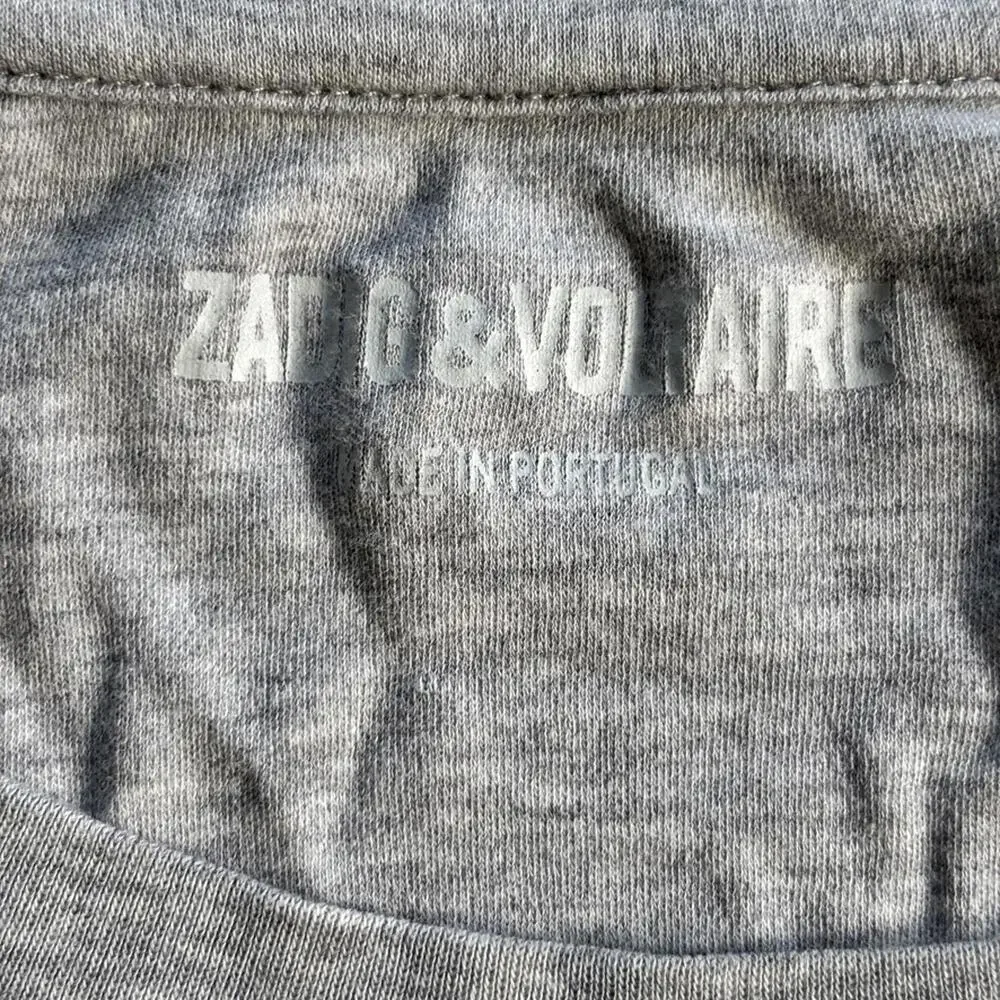 Just Zadig Grey Lightning Bolt Graphic T-Shirt‎ - Picture 7 of 9